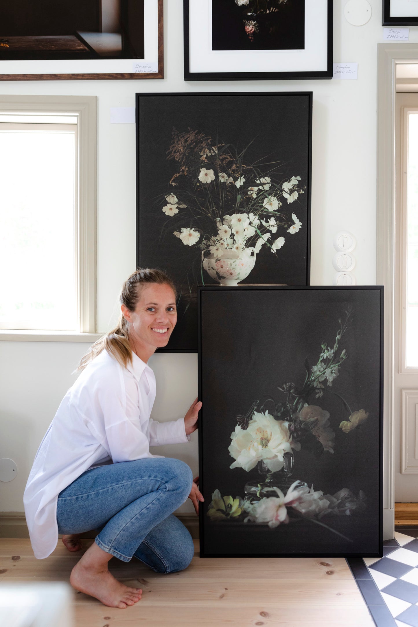 Textiltavla 60x90 cm "Slutet"