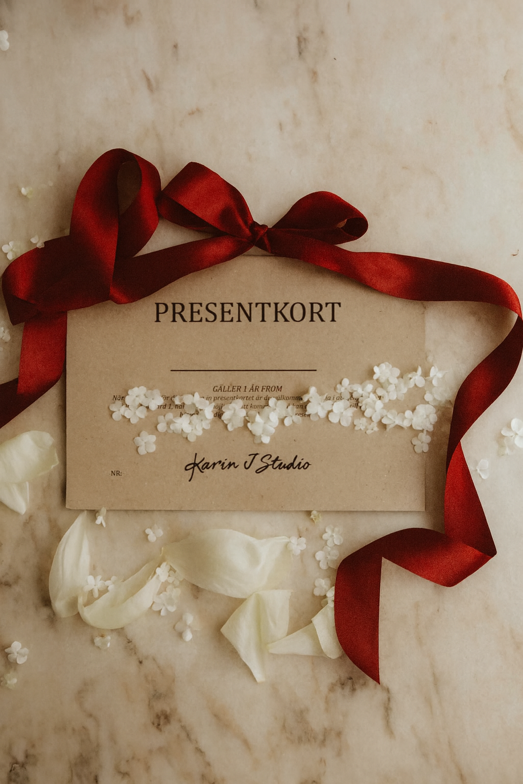 Karin J Studio presentkort