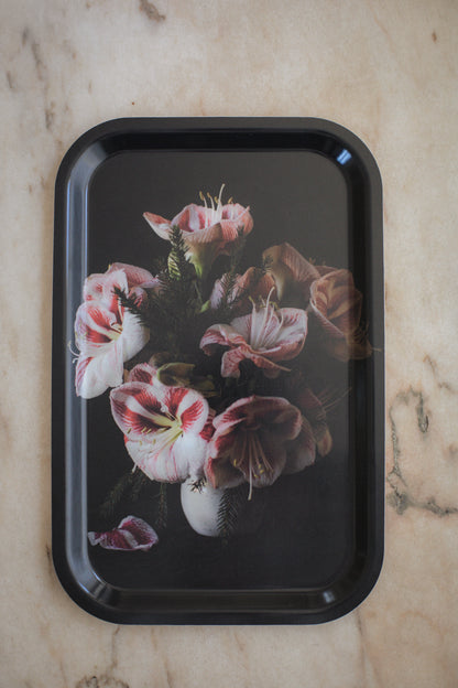 Årets julbricka "Polka amaryllis"