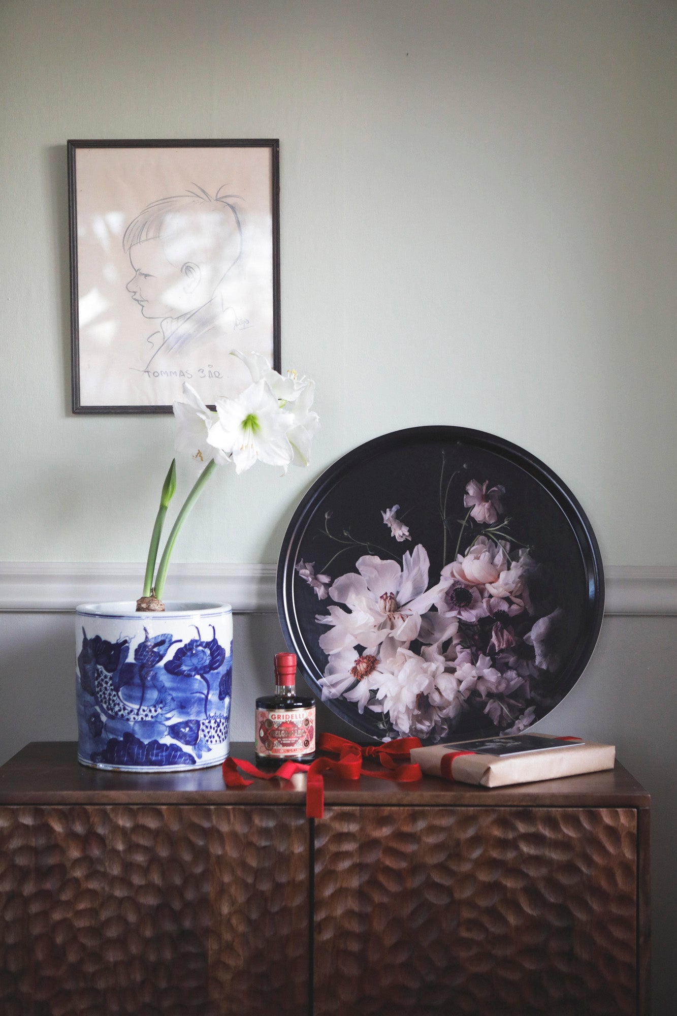 Bricka 45 cm "Helhet"